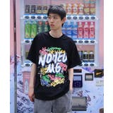 ブラック4(M) | HOOK -select- ポッププリント半袖TEE Tシャツ【SS】 | HOOK