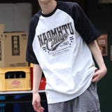 HOOK  select アメカジ英字プリントラグランスリーブビッグTEE | HOOK | 詳細画像1 