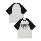 ブラック | HOOK  select アメカジ英字プリントラグランスリーブビッグTEE | HOOK