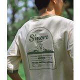 ベージュ | S'more diner ringer T-shirt【SS】 | aimoha