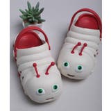レッド | 「shoes365」かわいいイモムシサンダルスリッパ キッズ | aimoha kids