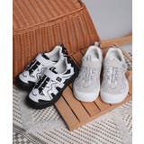 【shoes365】子供用多層パッチワークデザインスニーカー | aimoha kids | 詳細画像6
