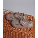 ベージュ | 【shoes365】キッズメッシュデザイン通気性スニーカー 子供用 | aimoha kids