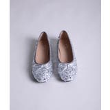 シルバー | 【shoes365】スパンコールバレエシューズ パンプス 靴 | aimoha 
