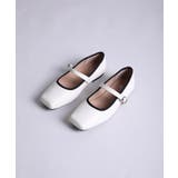 【shoes365】スクエアトゥのバックル付きパンプス | aimoha  | 詳細画像4 