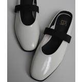 オフホワイト | 【shoes365】ゴムバンド付きスリッパー風パンプス 靴 シューズ | aimoha