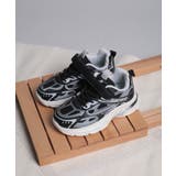 【shoes365】キッズ用多重パッチワークデザインスニーカー | aimoha kids | 詳細画像9