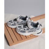 【shoes365】キッズ用多重パッチワークデザインスニーカー | aimoha kids | 詳細画像4