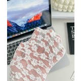 【mosox】 韓国風花柄透け感ソックス | aimoha | 詳細画像7