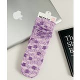 【mosox】 韓国風花柄透け感ソックス | aimoha | 詳細画像2