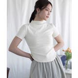 Tシャツ フェミニン半袖トップス レディース【SS】 | aimoha | 詳細画像3