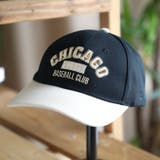 HOOK -original- CHICAGO バイカラーアメカジ刺繍キャップ | HOOK | 詳細画像1 