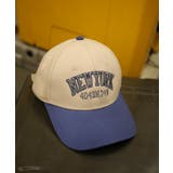 ネイビー(前芯あり) | HOOK -original- バイカラーアメカジ刺繍キャップ | HOOK