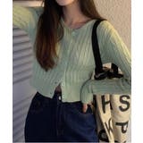 【Jasmine】ケーブル編みニットカーディガン Jasmine Grandif… | aimoha  | 詳細画像6 