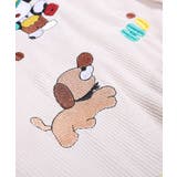 HOOK -select- レトロ調キャラ刺繍夏コーデュロイ半袖シャツ【SS】 | HOOK | 詳細画像4