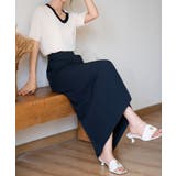 【Banico】スーツ生地 ホルタースカート ロングスカート | aimoha  | 詳細画像5 