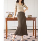 【Banico】スーツ生地 ホルタースカート ロングスカート | aimoha  | 詳細画像7 