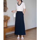 【Banico】スーツ生地 ホルタースカート ロングスカート | aimoha  | 詳細画像4 