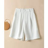 ホワイト | 薄手ハイウエストショートパンツ【SS】 | aimoha