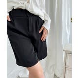 ブラック | 薄手ハイウエストショートパンツ【SS】 | aimoha