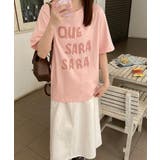 ピンク | BIGシルエットプリント半袖Tシャツ【SS】 | aimoha