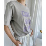 BIGシルエットプリント半袖Tシャツ【SS】 | aimoha | 詳細画像1