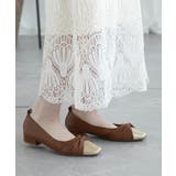 ブラウン | ◯【BANICO】クロスデザイン パンプス | aimoha 