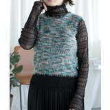 グリーン | ◯【BANICO】ミックスカラーベスト | aimoha 