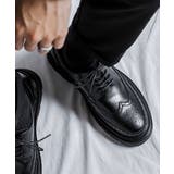 ブラック | ◯【shoes365】厚底ブロックシューズ | aimoha men