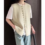 チャイナボタンニットベスト 韓国 【AW】 | aimoha  | 詳細画像11 