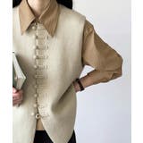 チャイナボタンニットベスト 韓国 【AW】 | aimoha  | 詳細画像12 