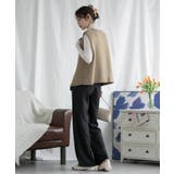 チャイナボタンニットベスト 韓国 【AW】 | aimoha  | 詳細画像15 