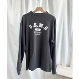 ハイネック プリントロンT カレッジTシャツ | aimoha  | 詳細画像65 