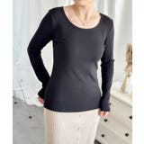 【Aimoha】Uネック裏起毛インナートップス【AW】 | aimoha  | 詳細画像9 