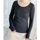 【Aimoha】Uネック裏起毛インナートップス【AW】 | aimoha  | 詳細画像8 