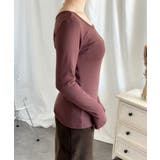 【Aimoha】Uネック裏起毛インナートップス【AW】 | aimoha  | 詳細画像15 