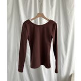 【Aimoha】Uネック裏起毛インナートップス【AW】 | aimoha  | 詳細画像25 