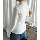 aimoha/フリル裏起毛裏ボアインナートップス ハイネック【AW】 | aimoha  | 詳細画像22 