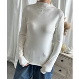 aimoha/フリル裏起毛裏ボアインナートップス ハイネック【AW】 | aimoha  | 詳細画像19 