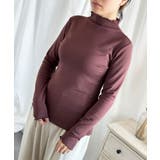 aimoha/フリル裏起毛裏ボアインナートップス ハイネック【AW】 | aimoha  | 詳細画像5 