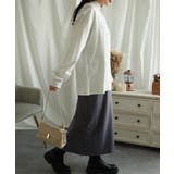 ハイネック プリントロンT カレッジTシャツ | aimoha  | 詳細画像10 