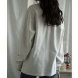 ハイネック プリントロンT カレッジTシャツ | aimoha  | 詳細画像17 