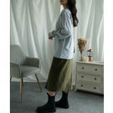 ハイネック プリントロンT カレッジTシャツ | aimoha  | 詳細画像19 