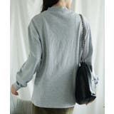 ハイネック プリントロンT カレッジTシャツ | aimoha  | 詳細画像23 