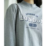 ハイネック プリントロンT カレッジTシャツ | aimoha  | 詳細画像24 