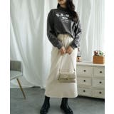 ハイネック プリントロンT カレッジTシャツ | aimoha  | 詳細画像25 