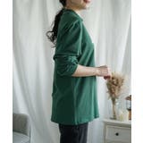 ハイネック プリントロンT カレッジTシャツ | aimoha  | 詳細画像40 