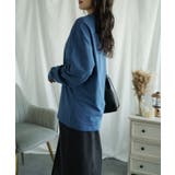 ハイネック プリントロンT カレッジTシャツ | aimoha  | 詳細画像50 