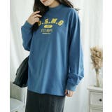 ハイネック プリントロンT カレッジTシャツ | aimoha  | 詳細画像55 