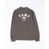 ハイネック プリントロンT カレッジTシャツ | aimoha  | 詳細画像60 